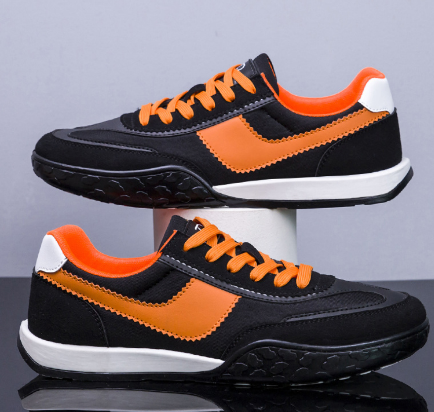 Flexible Flat Tennis Sneakers For Men