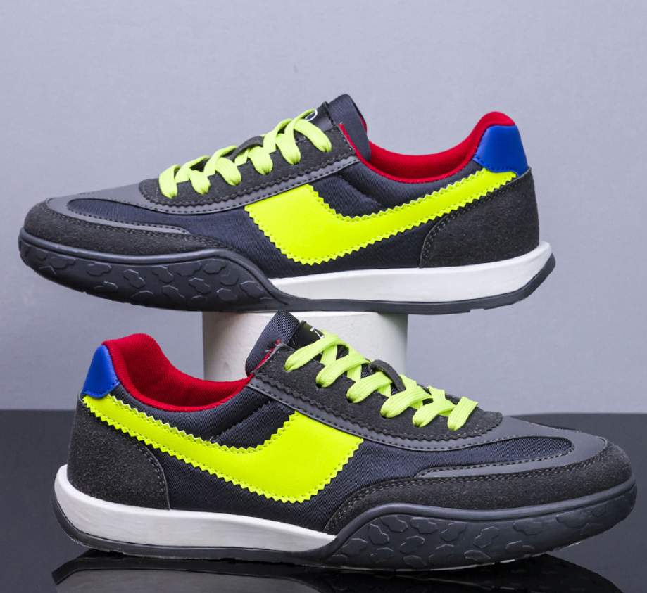 Flexible Flat Tennis Sneakers For Men