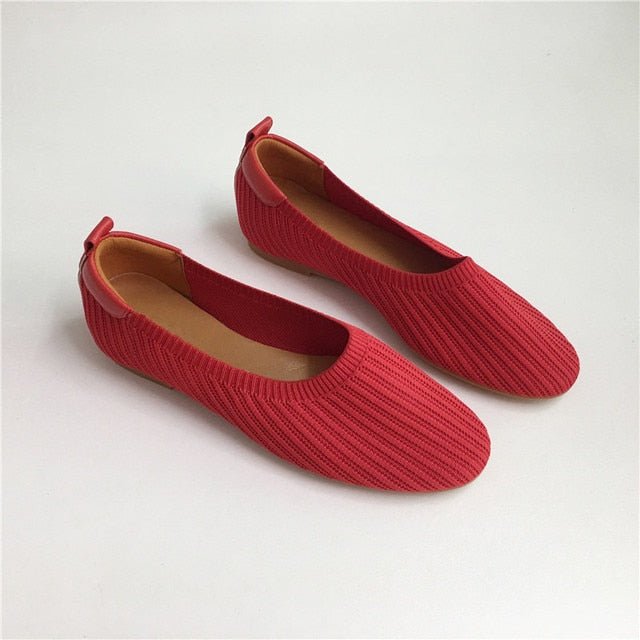 Breathable Slip On Shoes - Boots BootiesLoaferflatform loafersloaferloafer shoes