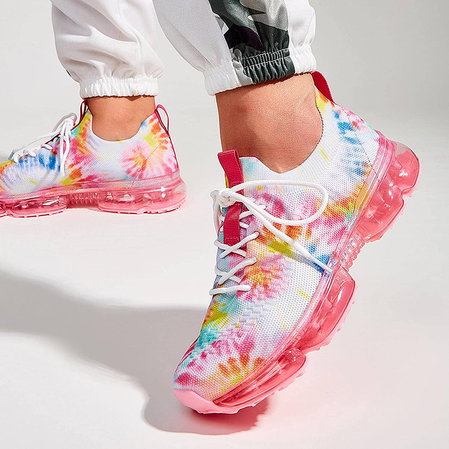 Carmen Rainbow Sneakers - Boots BootiesShoesbasketball sneakersbest running shoescolorblock sneaker
