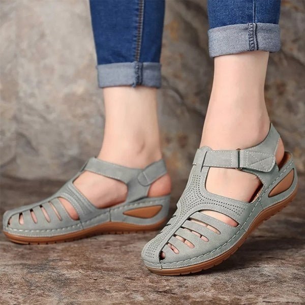 Comfort Wedge Sandal For Women - Boots BootiesShoescute orthopedic sandalsFlat Sandalsladies sandals