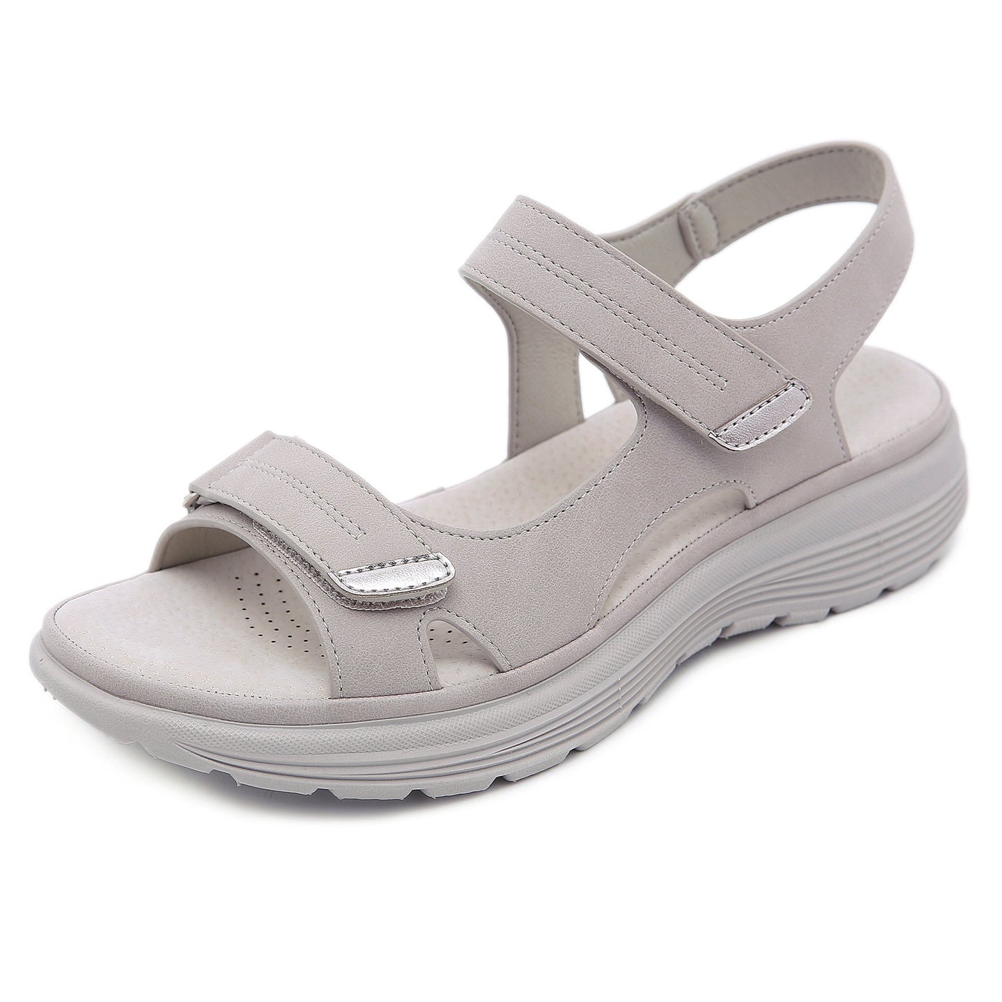 Comfortable Sandals Ladies Slip-on Wedge Sandals Sports Beach Walk Shoes Summer Fashion Casual Shoes - Boots BootiesShoescute orthopedic sandalsFlat Sandalsladies sandals
