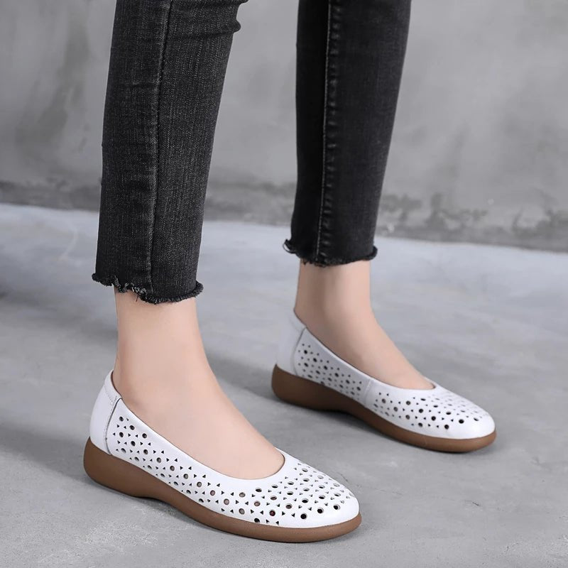 Comfy Slip On Loafers - Boots BootiesShoesflat loafers womensflatform loafersloafer