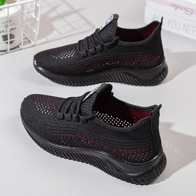 Mesh Breathable Women Shoes - Boots BootiesShoesbasketball sneakerscolorblock sneakerorthopedic sneakers