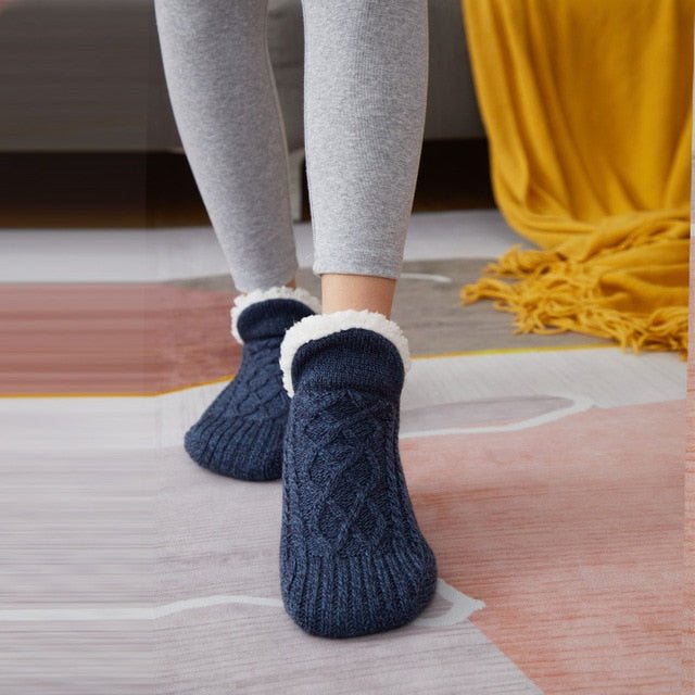 Winter Woolen Socks For Women - Boots BootiesShoesfur socksSocksthick socks