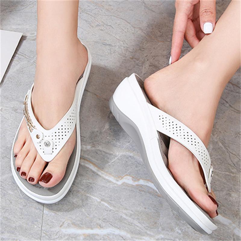 Women Soft Arched Sole Comfortable Casual Sandals - Boots BootiesShoesarch fit shoesarch support shoesarch supports