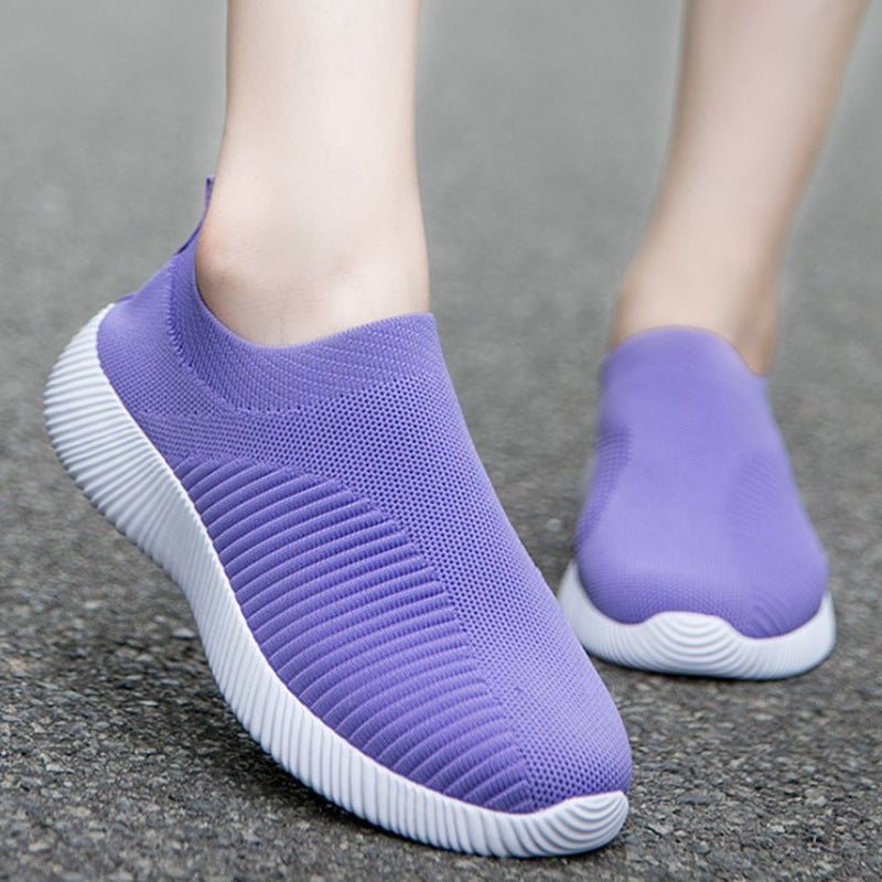 Women Vulcanized Shoes High Quality Women's Fashion Sneakers Shoes Casual Slip On Shoes Women Loafers - Boots BootiesShoesbest running shoesbest shoes for healthcare workersnurse mates shoes